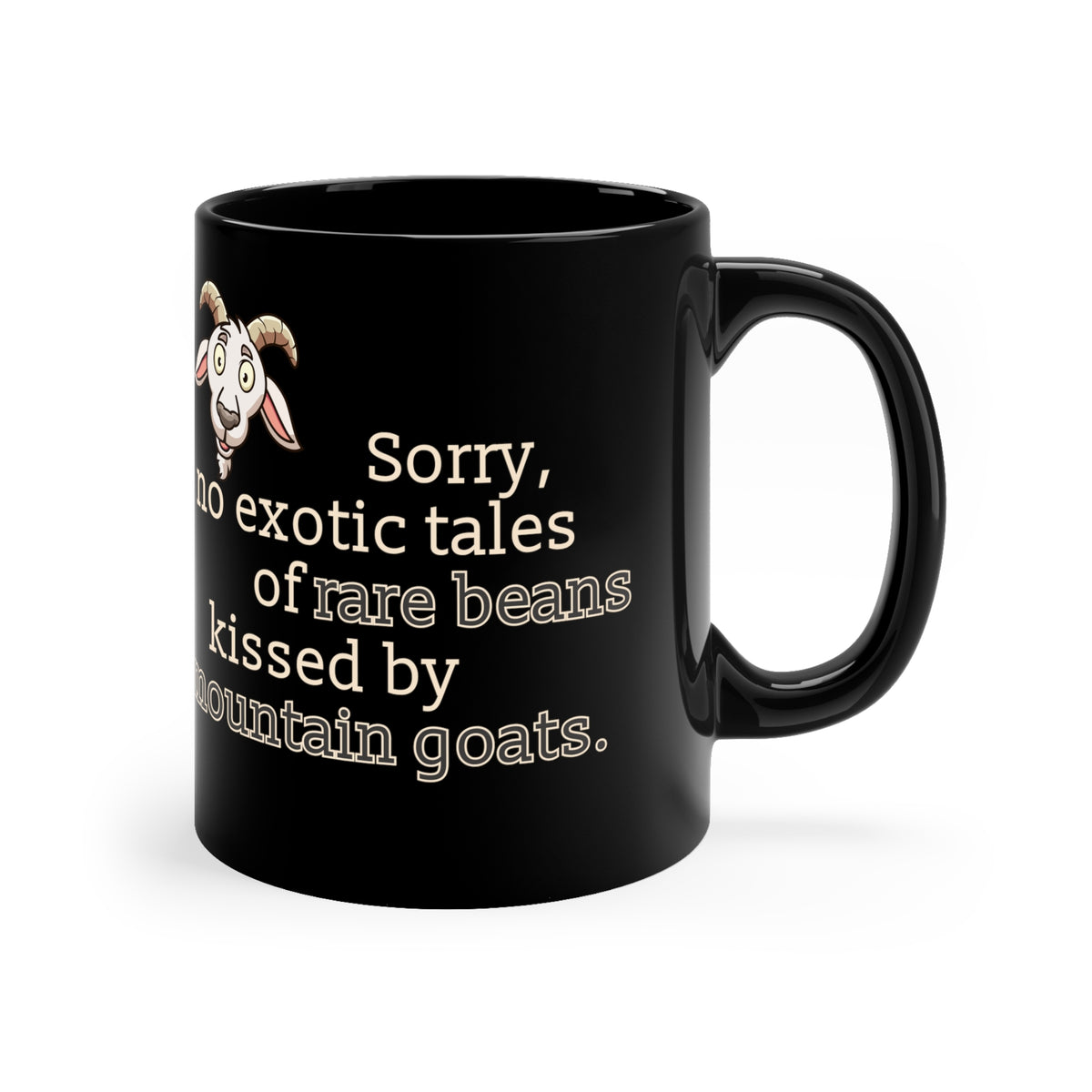 OFP Coffee Mug: No Exotic Tales